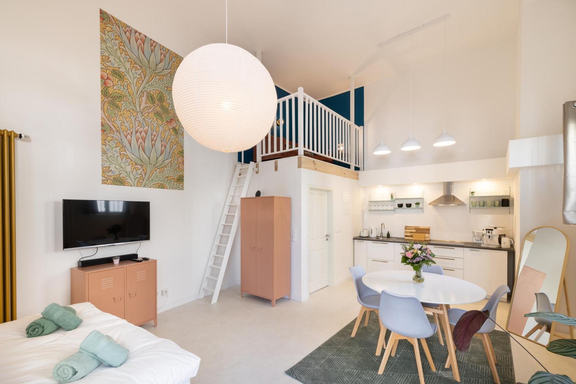 Great 1-Room Loft Берлин Екстериор снимка